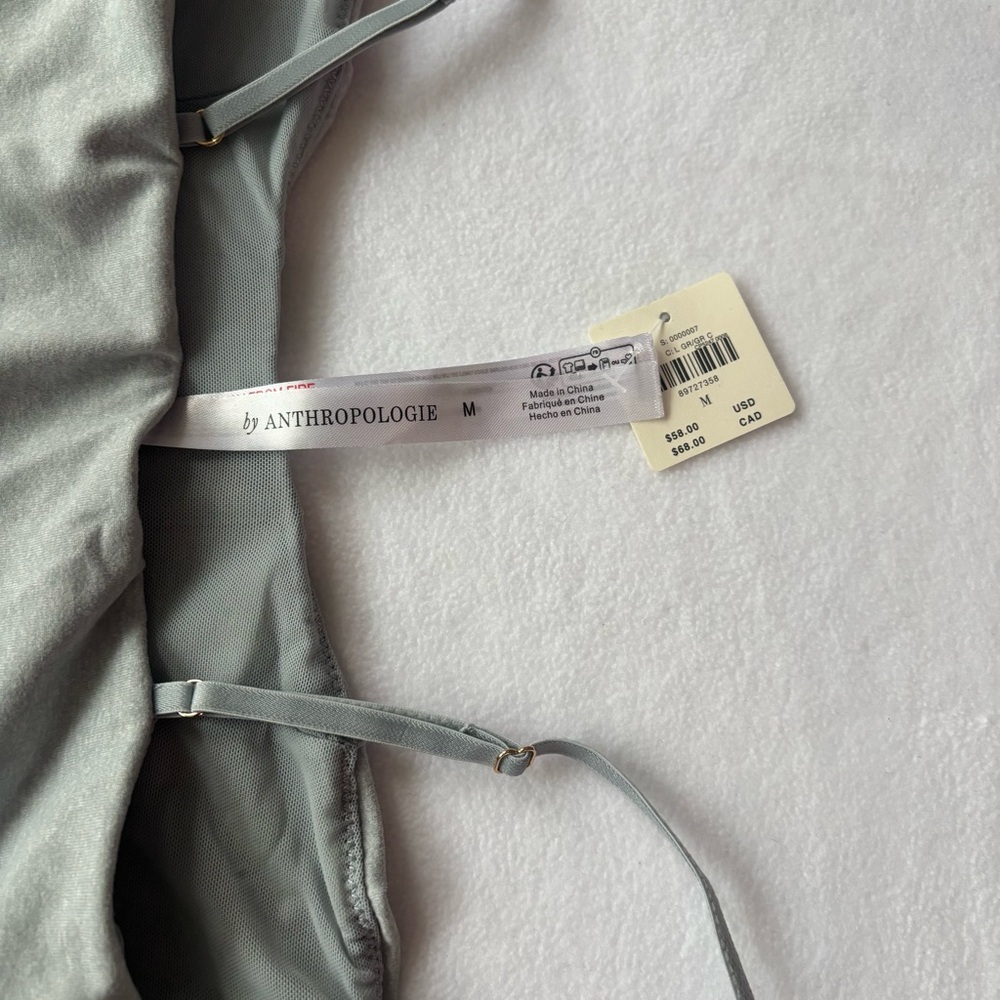 Anthropologie corset style crop top M - Picture 6 of 7